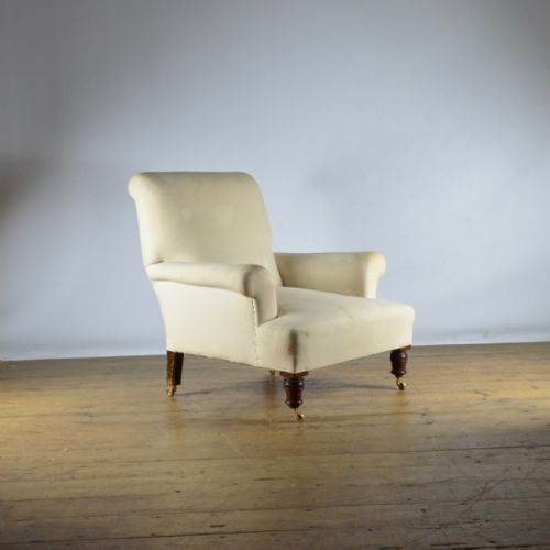 English Upholstered Armchair - Reupholstery Inc. - C311