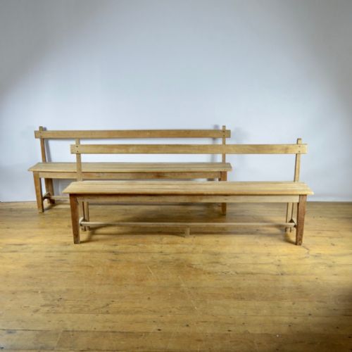 Pair of Hall Benches
