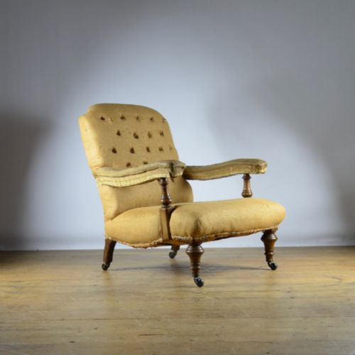19th Century English Library Chair