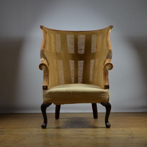 Generous Barrel Back Chair