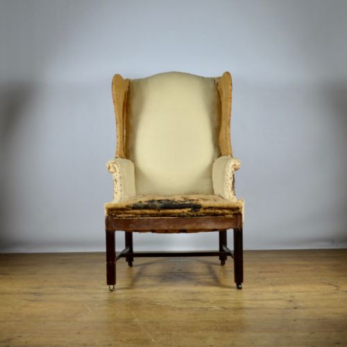 English Wing Chair - Reupholstery Included