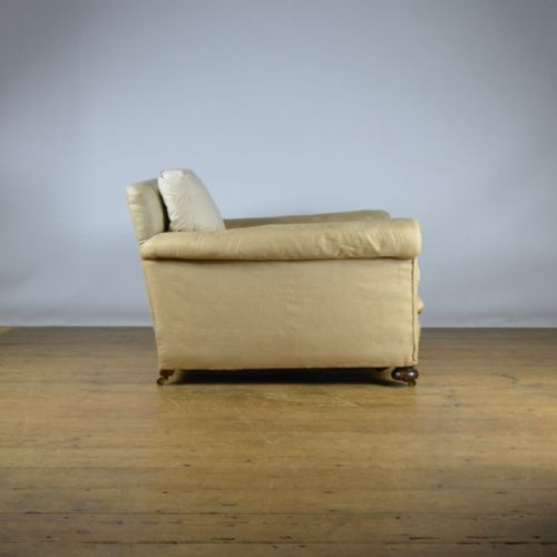 fig 1. DEEP SEATED ENGLISH ARMCHAIR - REUPHOLSTERY INC.