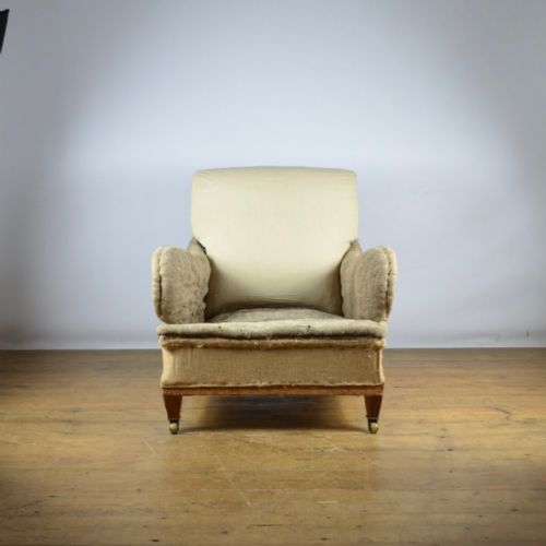 fig 1. HOWARD STYLE ENGLISH ARMCHAIR - REUPHOLSTERY INC.