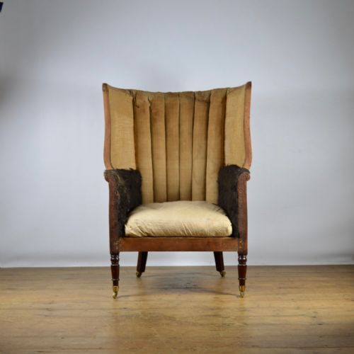 Large Georgian Barrel Back Chair - Reuphol. Inc.