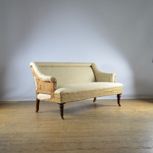 Pretty Two Seater Sofa - Reupholstery Inc.