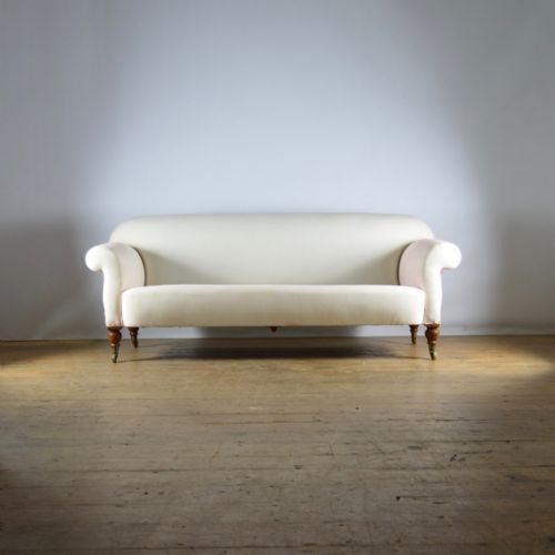 fig 1. ENGLISH SCROLL ARM SOFA - FULL REUPHOLSTERY INC.
