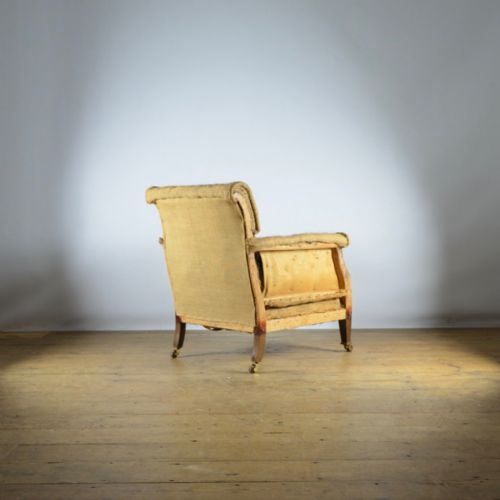 fig 1. PAIR OF ENGLISH WINGED ARMCHAIRS - FULL REUP. INC.