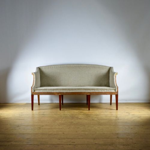 Early 19th Century Sheraton Sofa - Full Reupholstery Inc.