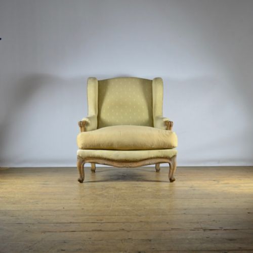 Very Large French Fauteuil - Full Reupholstery Inc.