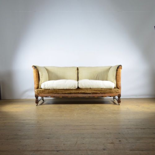 fig 1. English Howard Style Soda, Full Reupholstery Incl.
