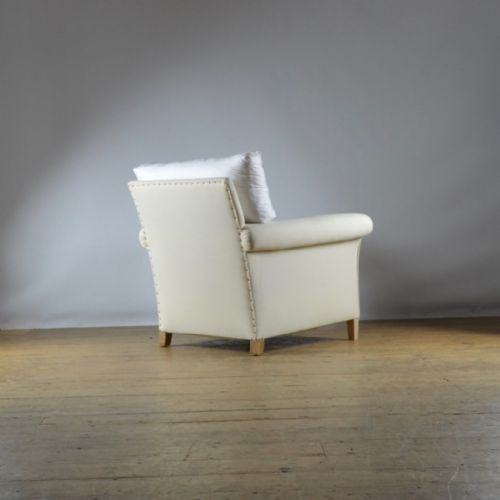fig 1. PAIR OF ENGLISH ARMCHAIRS