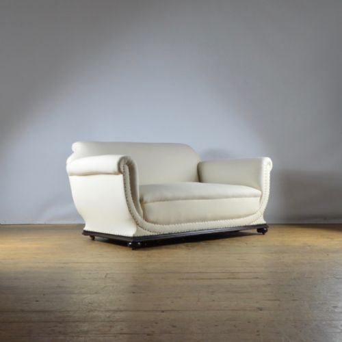 Art Deco Sofa - Full Reupholstery Inc.