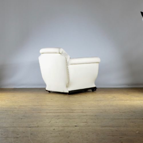 fig 1. ART DECO CHAIR - FULL REUPHOLSTERY INC.