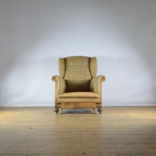 1930'S Winged Armchair - Full Reupholstery Inc.