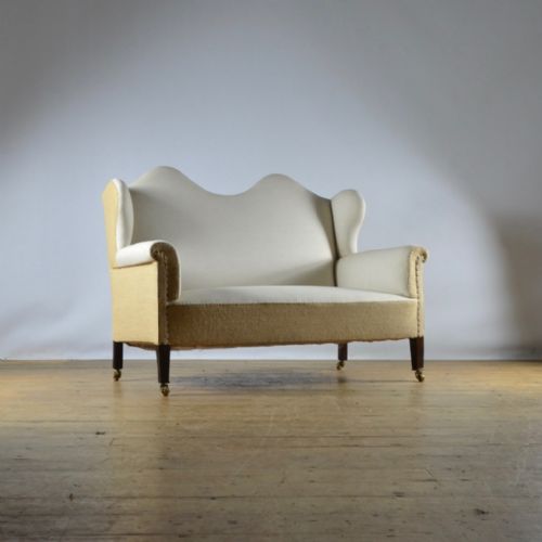 Edwardian Two Seater Sofa  - Full Reupholstery Inc.