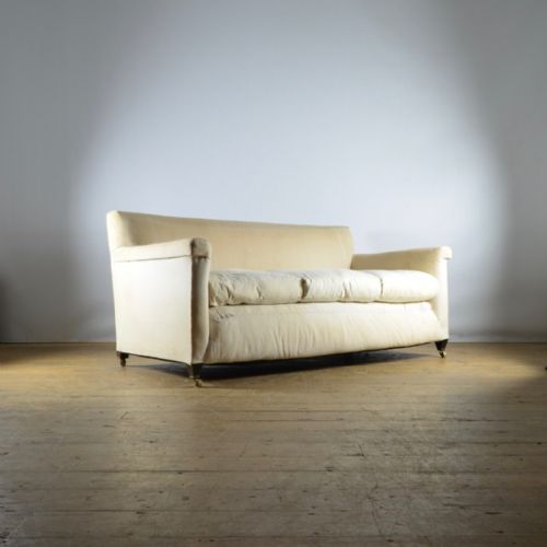 Edwardian English Sofa - Full Reupholstery Inc.