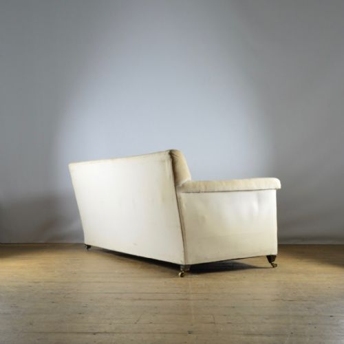 fig 1. EDWARDIAN ENGLISH SOFA - FULL REUPHOLSTERY INC.