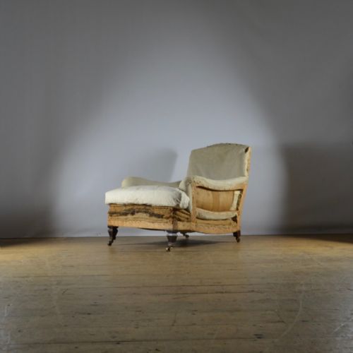 Deep Seated English Armchair, Reupholstery Incl.