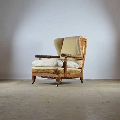 19th Century Library Armchair
