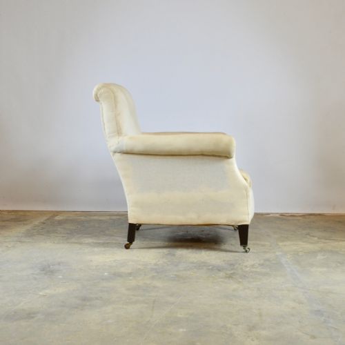 fig 1. Pair of Edwardian Armchairs, Full Reupholstery Inc.