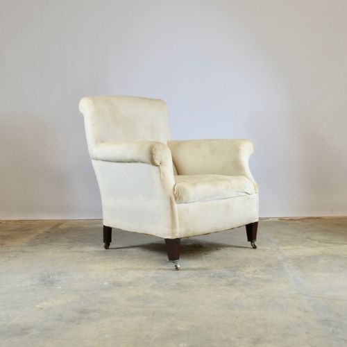 fig 2. Pair of Edwardian Armchairs, Full Reupholstery Inc.