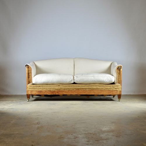 Edwardian Sofa, Full Reupholstery Inc.