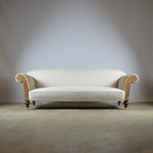 19th Century English Sofa, Full Upholstery Inc.