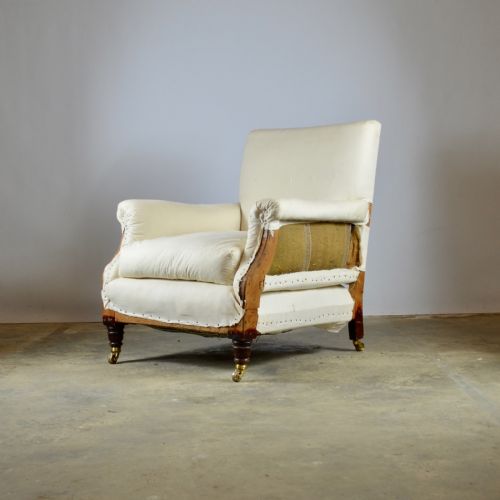 English Armchair, Full Reupholstery Inc.
