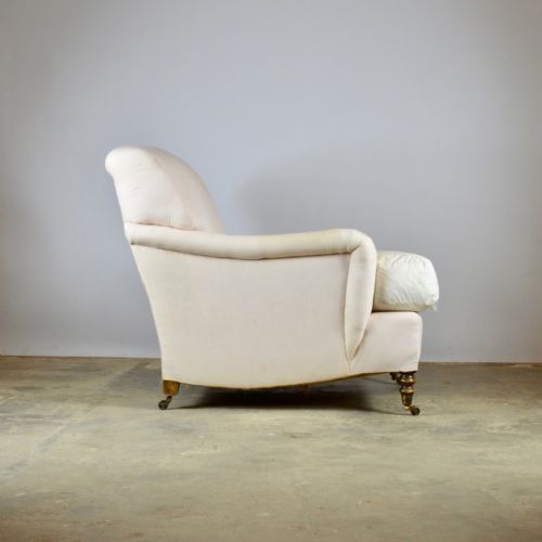 fig 1. George Smith Armchair, Full Reupholstery Inc.