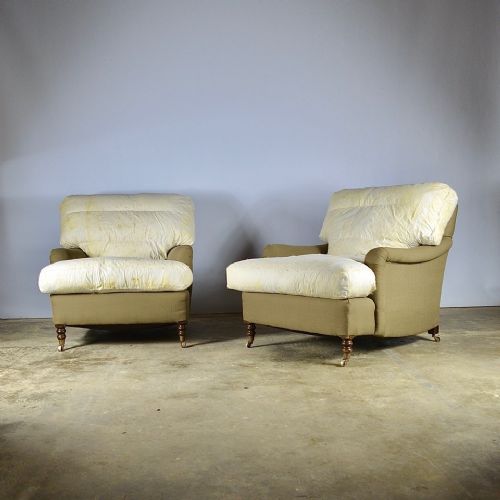 fig 1. Pair of George Smith Signature Armchairs