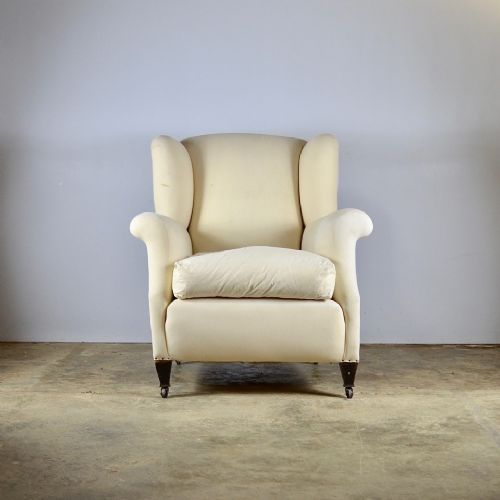 Edwardian Winged Armchair