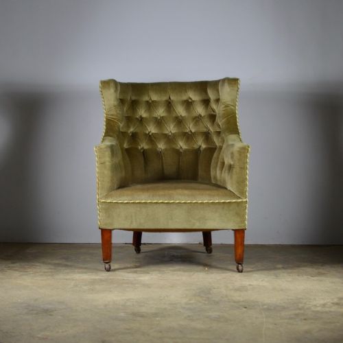 Buttoned Bedroom Chair