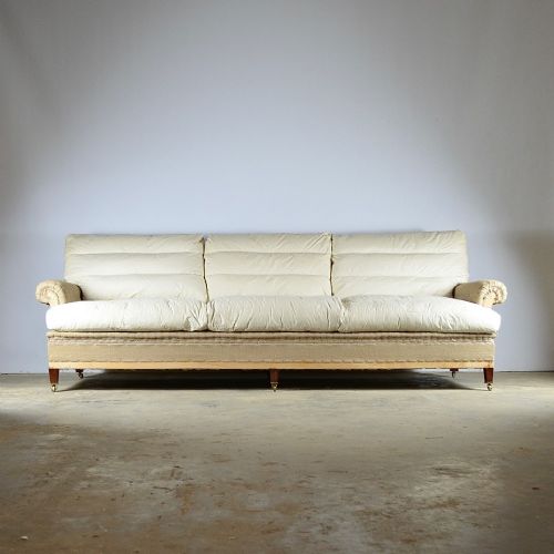 fig 1. Deep Seated Long English Sofa