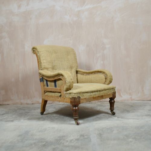 Walnut English Armchair