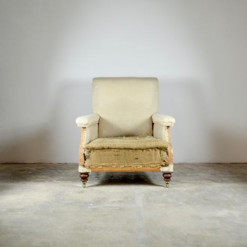 fig 1. Deep Seated English Armchair