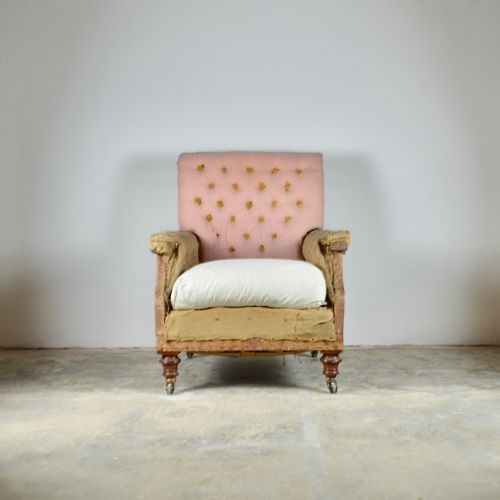 fig 1. Deep Seated English Armchair