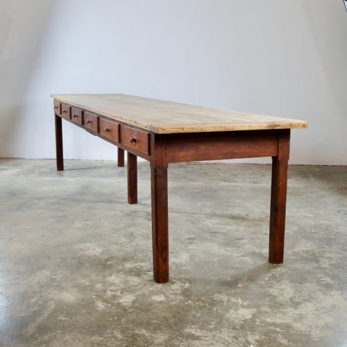Long French Monastery Table