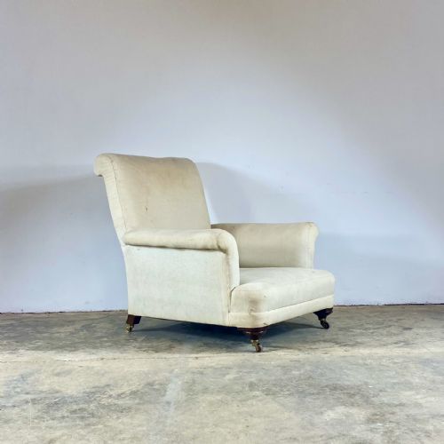 Late 19th Century Deep Seated Armchair