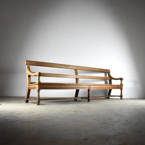 Pair of Pitch Pine Pews