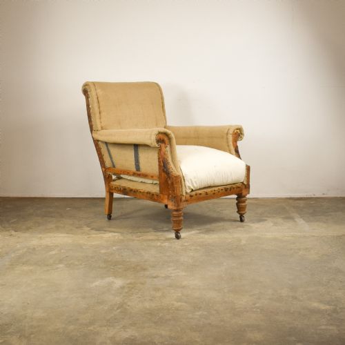 Scroll Arm English Armchair
