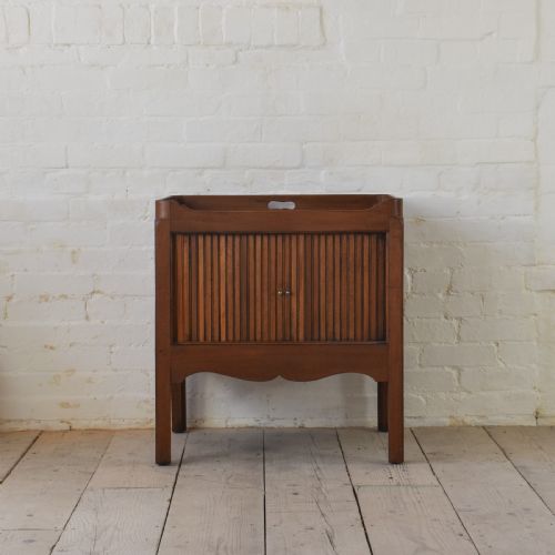 Mahogany Tray Top Commode