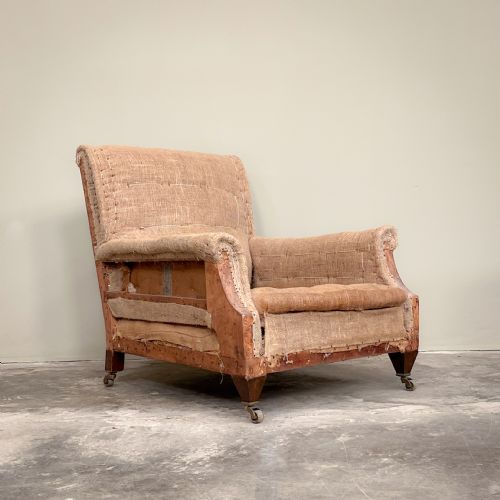 Edwardian Deep Seated Armchair
