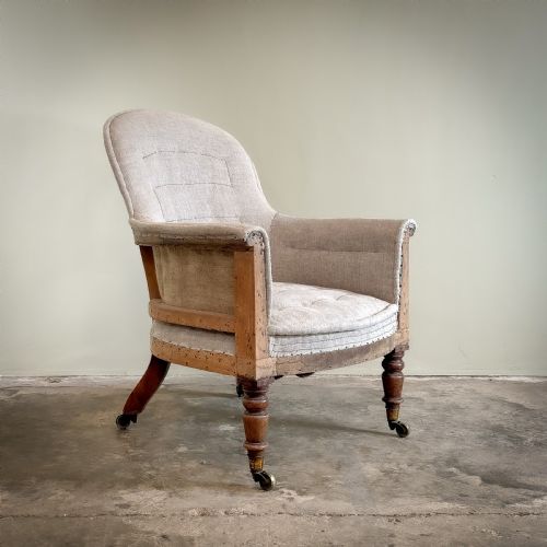 19th Century English Library Chair