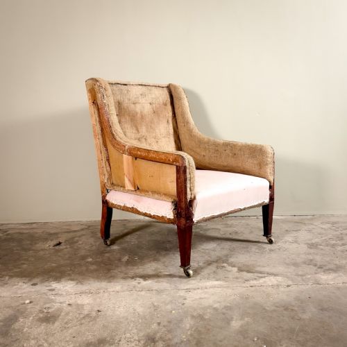 Mahogany Library Chair