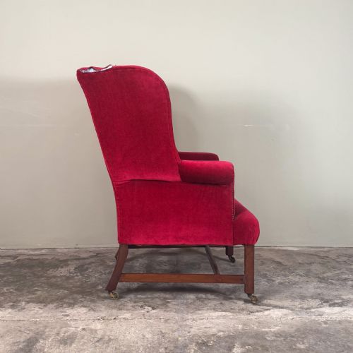 19TH CENTURY WING CHAIR - ADDITIONAL PHOTO 1
