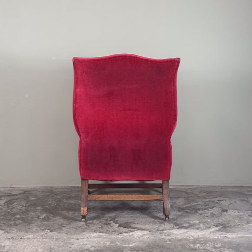 19TH CENTURY WING CHAIR - ADDITIONAL PHOTO 3