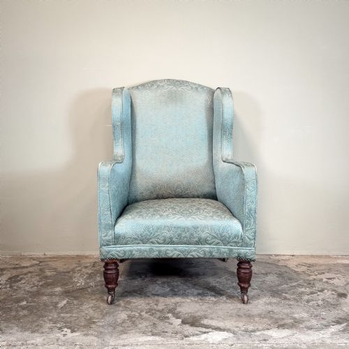 EDWARDIAN WING CHAIR - ADDITIONAL PHOTO 1