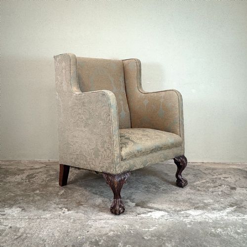 19TH CENTURY WING CHAIR - ADDITIONAL PHOTO 1