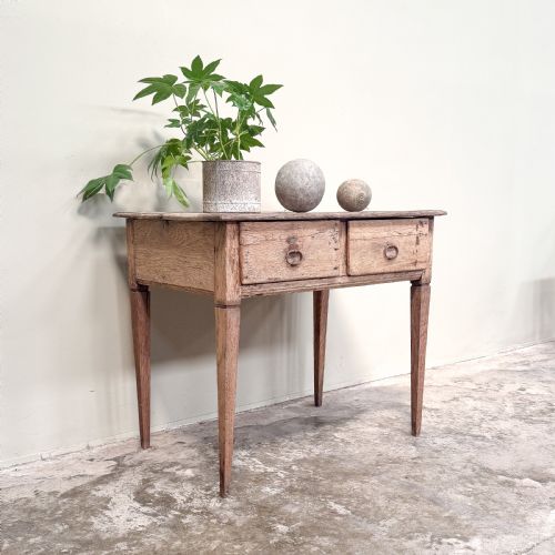 RUSTIC FRENCH SIDE TABLE - ADDITIONAL PHOTO 1