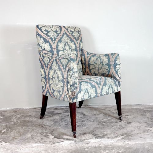 GOOD SCALE EDWARDIAN LIBRARY CHAIR - ADDITIONAL PHOTO 1